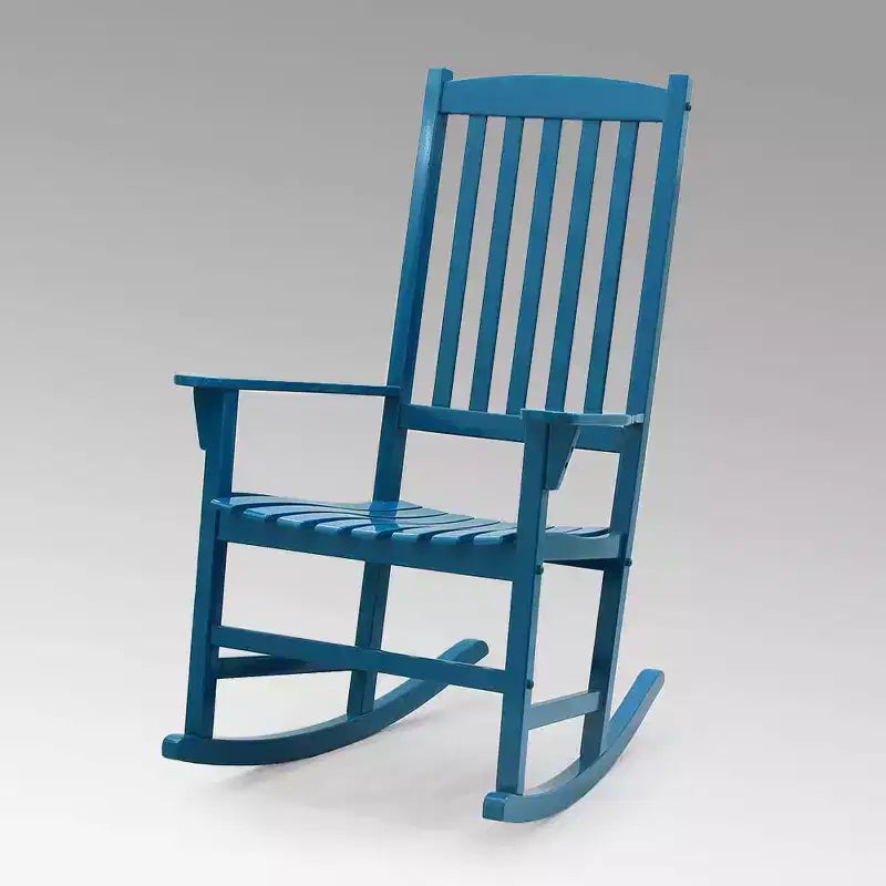 Sonoma Lane Southlake - Ensemble de 2 fauteuils à bascule de véranda en bois d'acajou