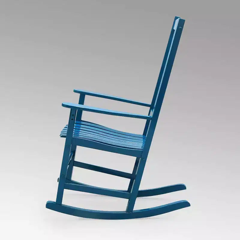 Sonoma Lane Southlake - Ensemble de 2 fauteuils à bascule de véranda en bois d'acajou