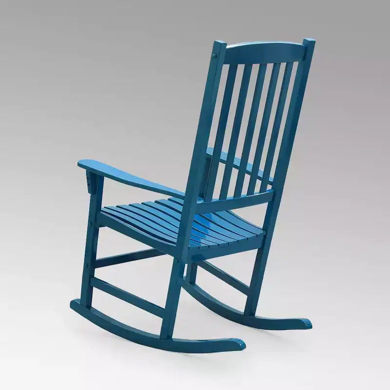 Sonoma Lane Southlake - Ensemble de 2 fauteuils à bascule de véranda en bois d'acajou