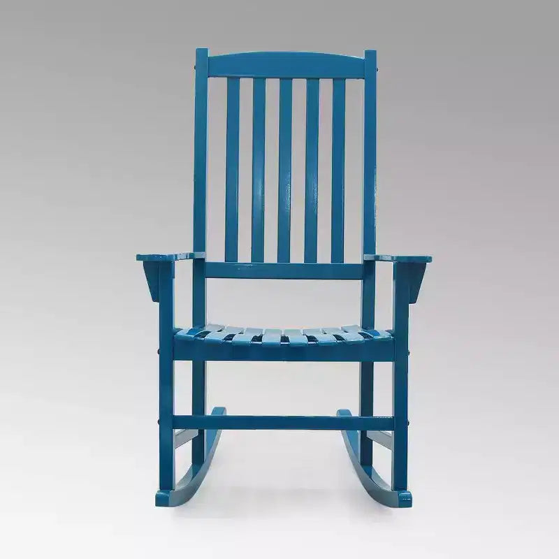 Sonoma Lane Southlake - Ensemble de 2 fauteuils à bascule de véranda en bois d'acajou
