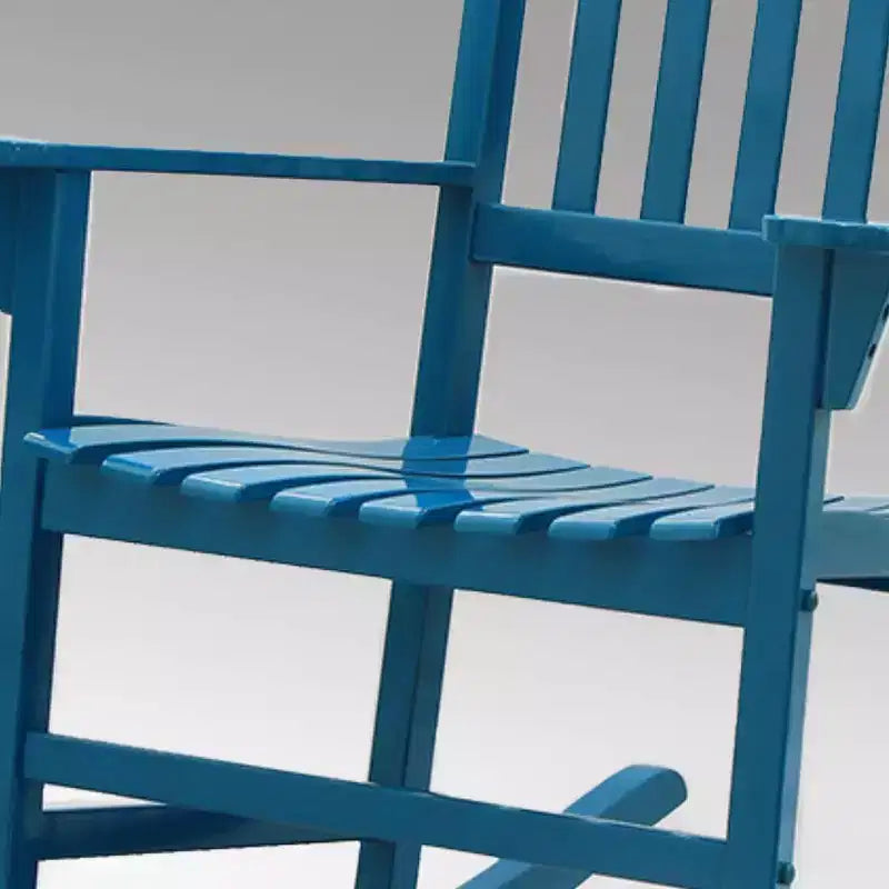 Sonoma Lane Southlake - Ensemble de 2 fauteuils à bascule de véranda en bois d'acajou