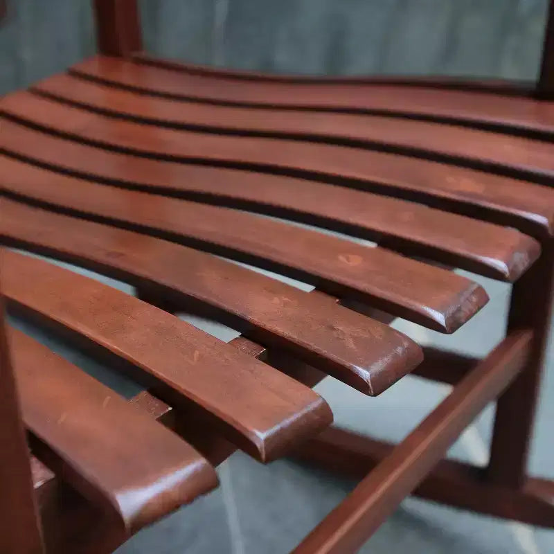 Sonoma Lane Southlake - Ensemble de 2 fauteuils à bascule de véranda en bois d'acajou