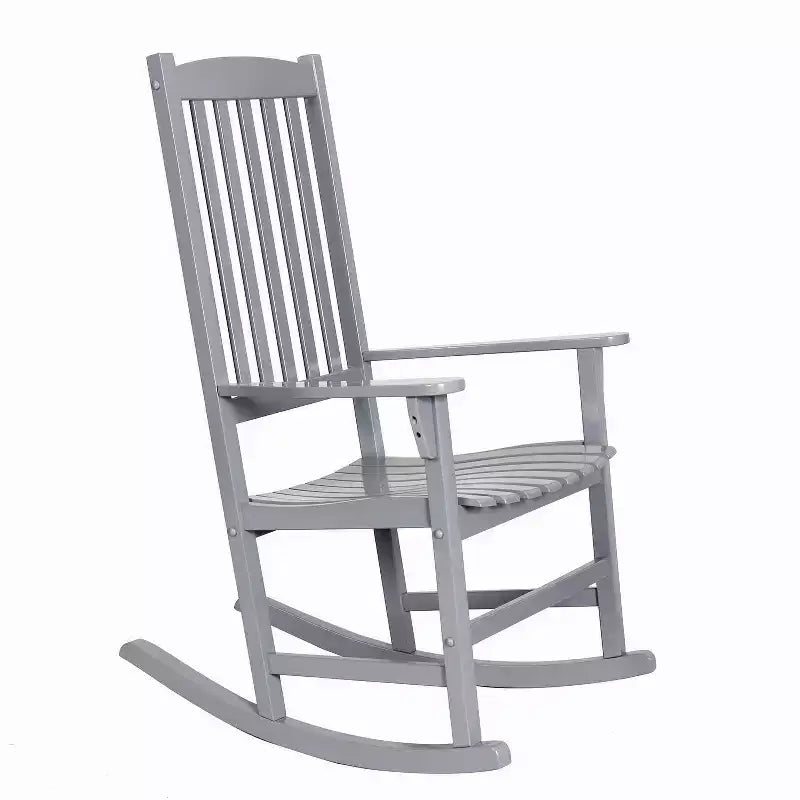 Sonoma Lane Southlake - Ensemble de 2 fauteuils à bascule de véranda en bois d'acajou