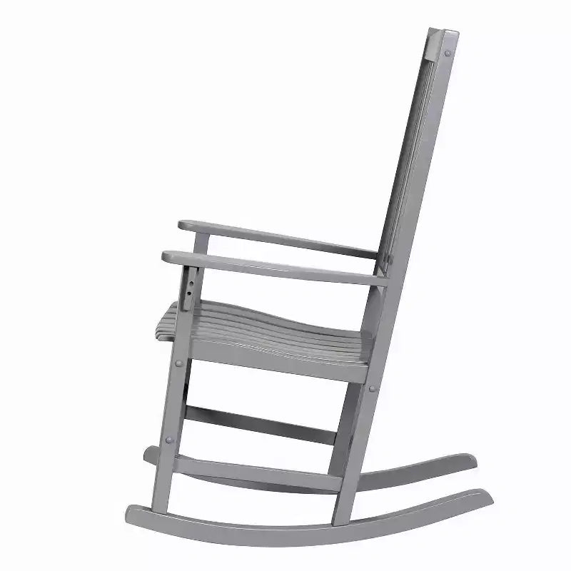 Sonoma Lane Southlake - Ensemble de 2 fauteuils à bascule de véranda en bois d'acajou