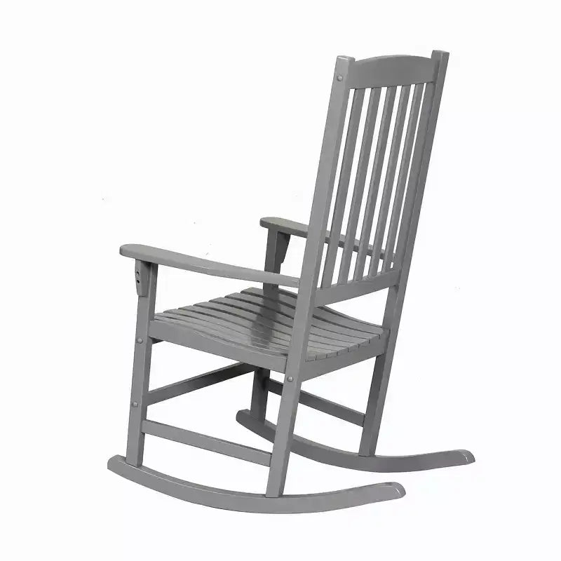 Sonoma Lane Southlake - Ensemble de 2 fauteuils à bascule de véranda en bois d'acajou
