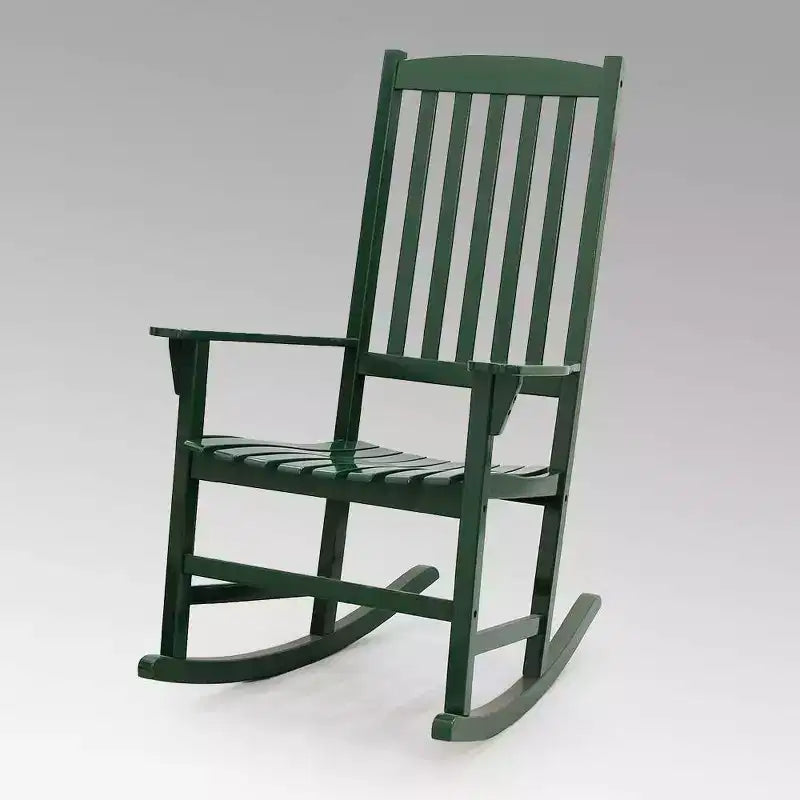 Sonoma Lane Southlake - Ensemble de 2 fauteuils à bascule de véranda en bois d'acajou