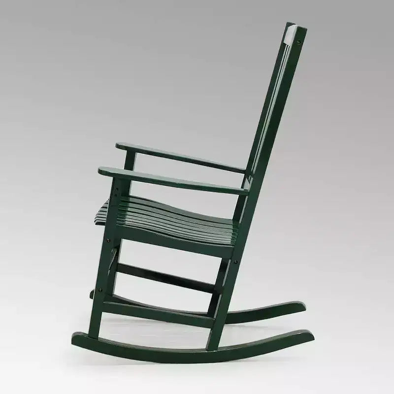 Sonoma Lane Southlake - Ensemble de 2 fauteuils à bascule de véranda en bois d'acajou