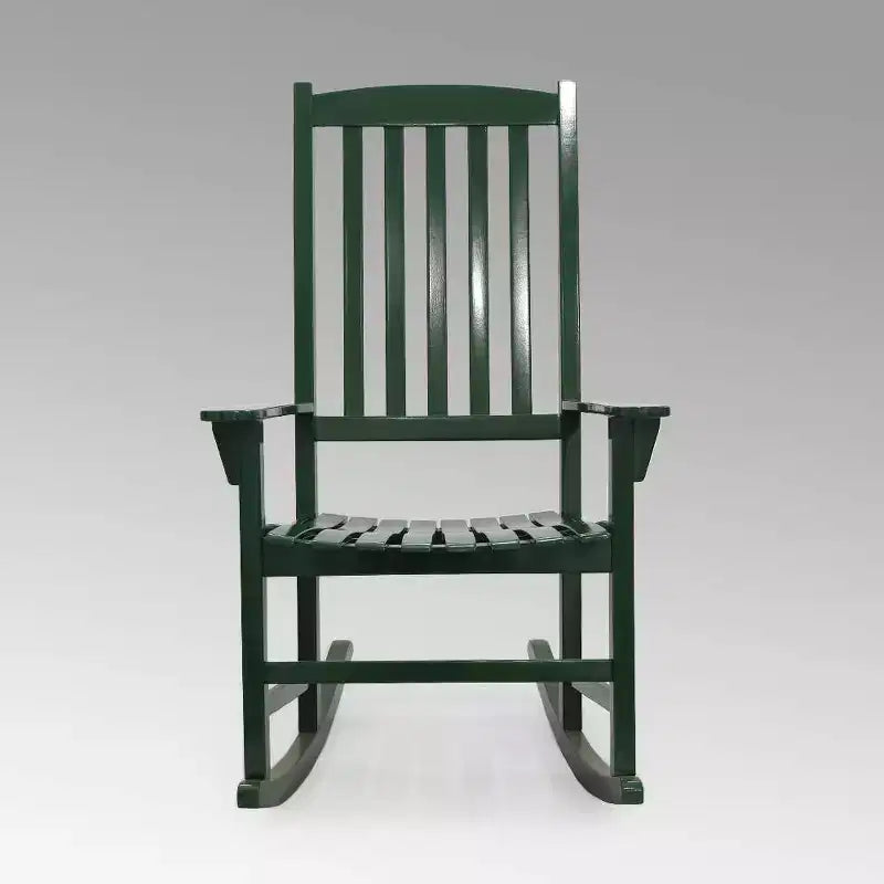 Sonoma Lane Southlake - Ensemble de 2 fauteuils à bascule de véranda en bois d'acajou