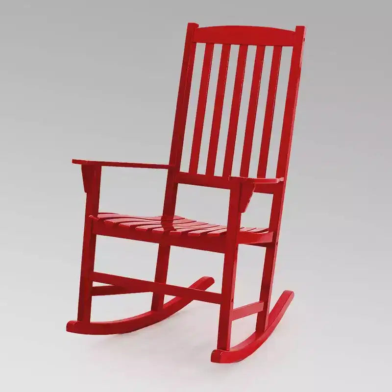 Sonoma Lane Southlake - Ensemble de 2 fauteuils à bascule de véranda en bois d'acajou