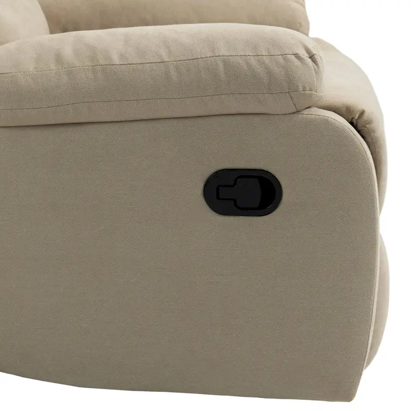 Fauteuil inclinable manuel classique et traditionnel, ensemble de 2