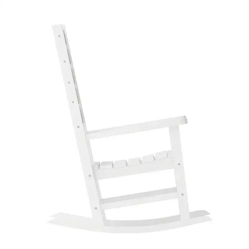 Flash Furniture Manchester - Lot de 2 fauteuils à bascule contemporains, à bascule tout temps en PEHD pour l'intérieur et l'extérieur