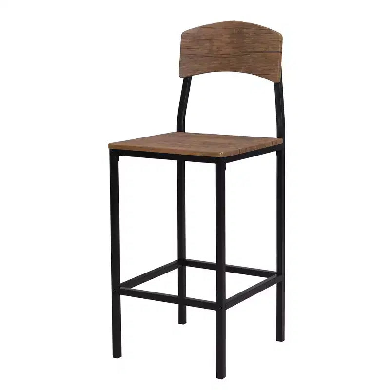 Ensemble de table à manger pliable à hauteur de comptoir Whisen Farmhouse 5 pièces avec chaises de salle à manger