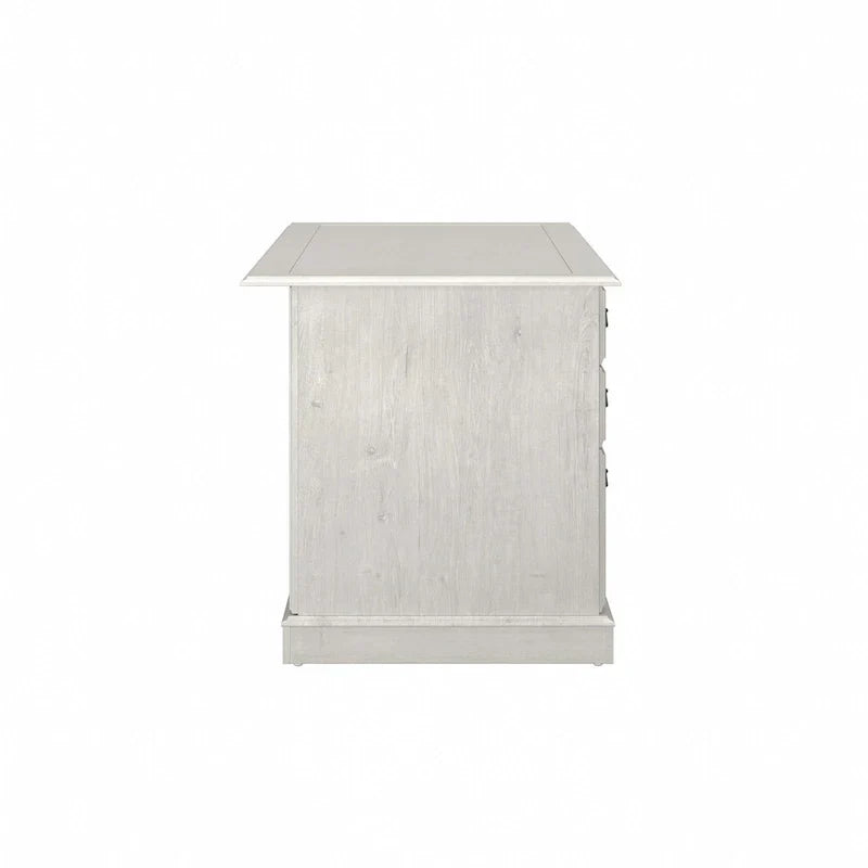 Bureau de direction Bush Furniture Saratoga avec tiroirs et rangements