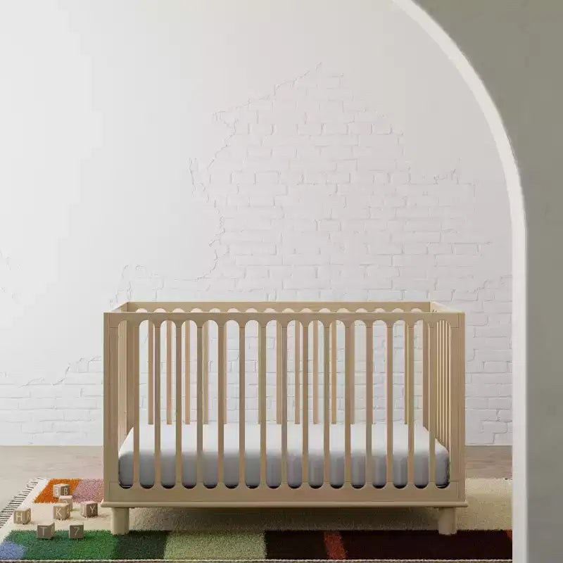 Lit de bébé convertible 3-en-1 de luxe Storkcraft Sicily avec barrière de sécurité pour tout-petit