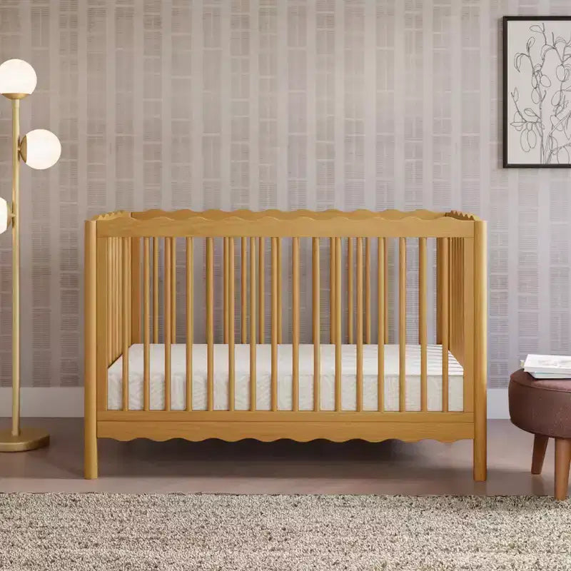 Lit de bébé convertible 4-en-1 Swell de Babyletto avec kit de conversion en lit de tout-petit