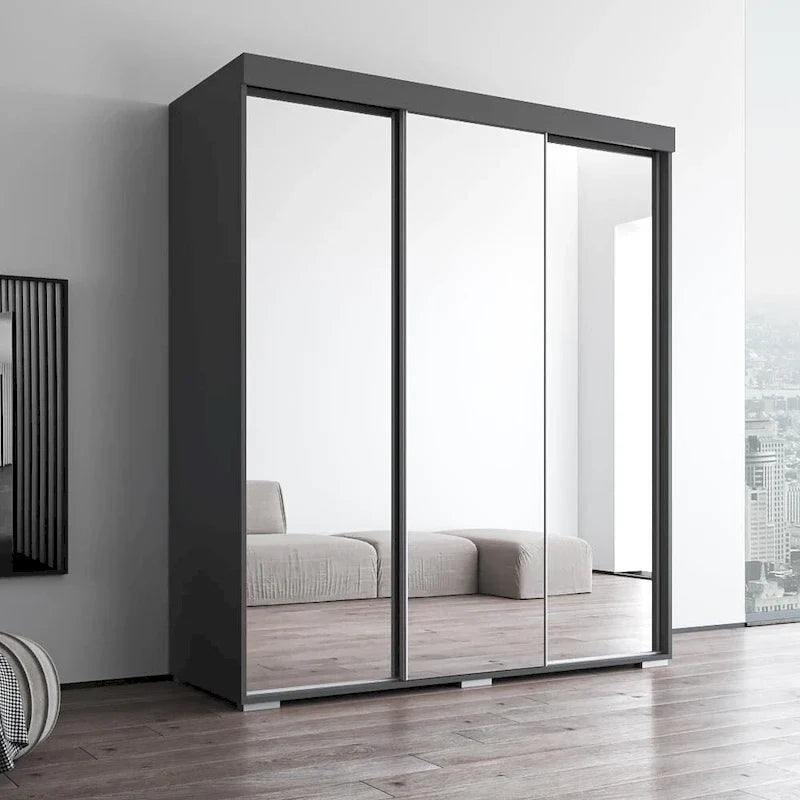Armoire 3 Portes Miroir Strick & Bolton Suger