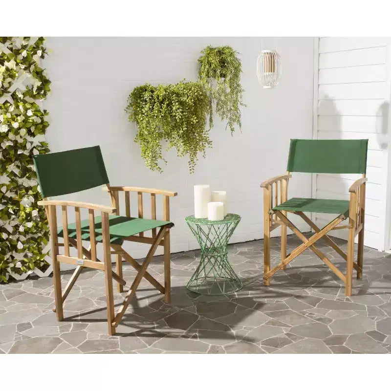 Chaise de réalisateur Laguna intérieure/extérieure (lot de 2) - PAT7004 - Safavieh