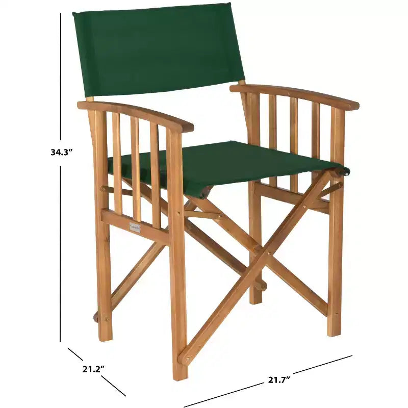 Chaise de réalisateur Laguna intérieure/extérieure (lot de 2) - PAT7004 - Safavieh