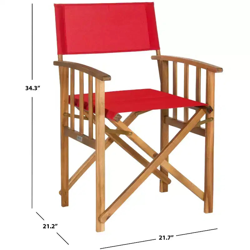 Chaise de réalisateur Laguna intérieure/extérieure (lot de 2) - PAT7004 - Safavieh