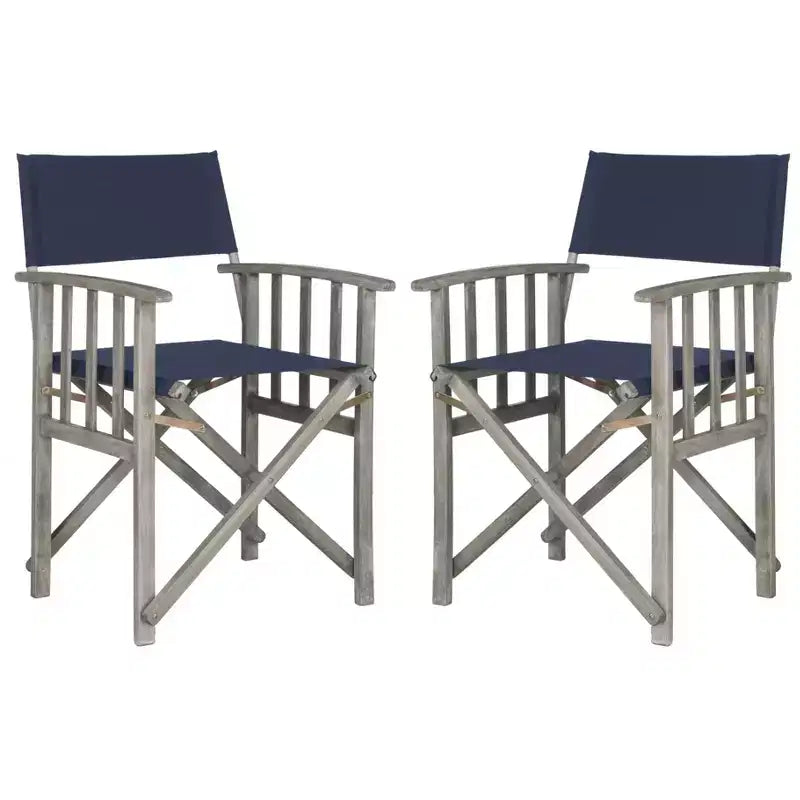 Laguna Director Chair Indoor/Outdoor (Set of 2) - PAT7004 - Safavieh