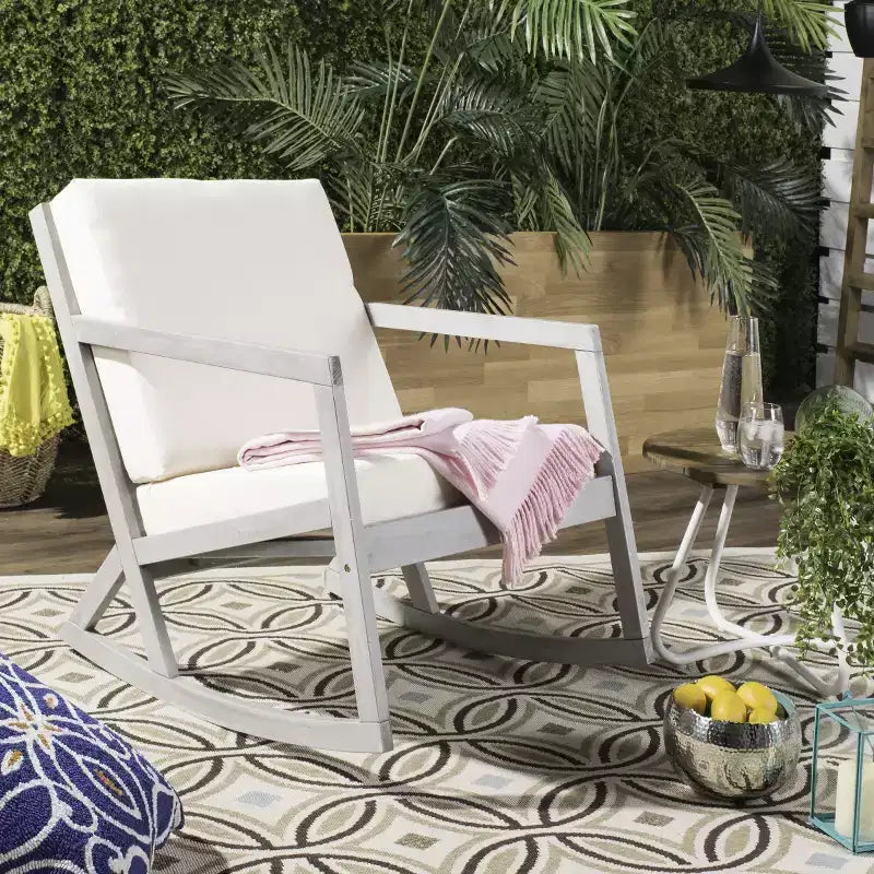 Fauteuil à bascule Vernon pour l'intérieur/l'extérieur - PAT7013 - Safavieh