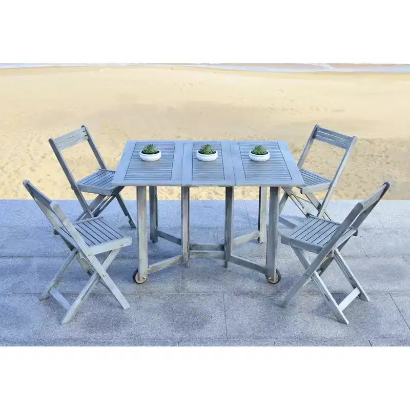 Ensemble table et chaises Arvin - Intérieur/Extérieur - PAT7001 - Safavieh