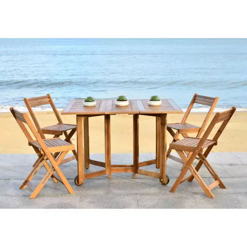 Ensemble table et chaises Arvin - Intérieur/Extérieur - PAT7001 - Safavieh