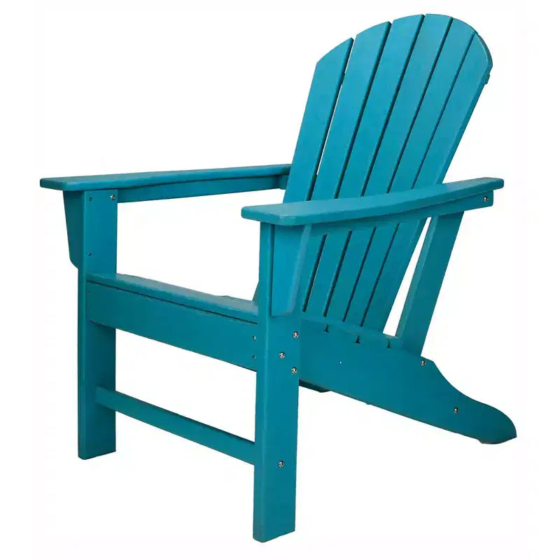 Chaise de patio intérieure-extérieure protégée contre les UV Leisure Classics, turquoise (paquet de 2)