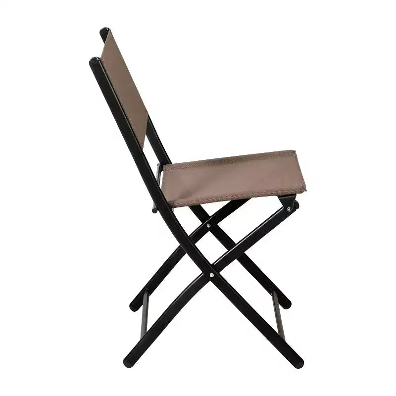 Flash Furniture Brazos Lot de 2 chaises pliantes de qualité commerciale pour l'intérieur et l'extérieur avec dossiers et assises en matériau Flex Comfort et cadres en métal