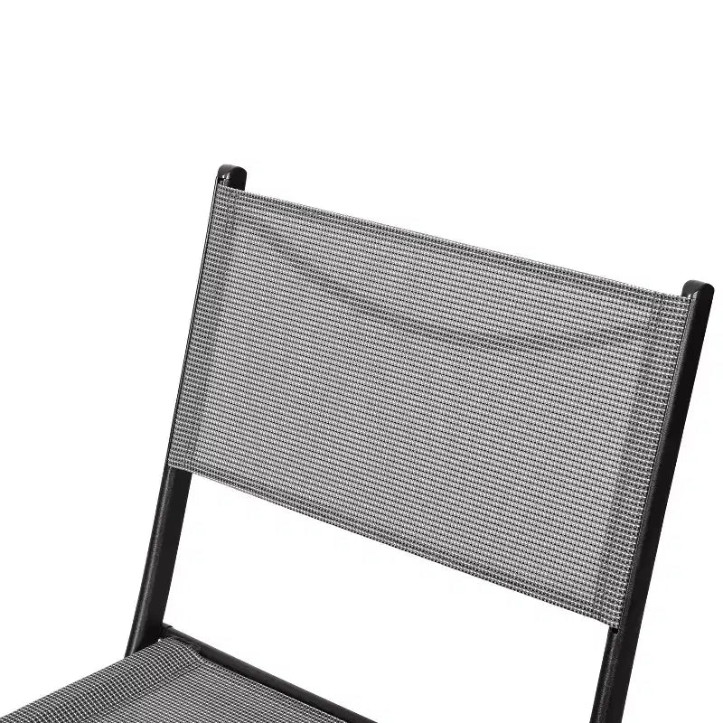 Flash Furniture Brazos Lot de 2 chaises pliantes de qualité commerciale pour l'intérieur et l'extérieur avec dossiers et assises en matériau Flex Comfort et cadres en métal