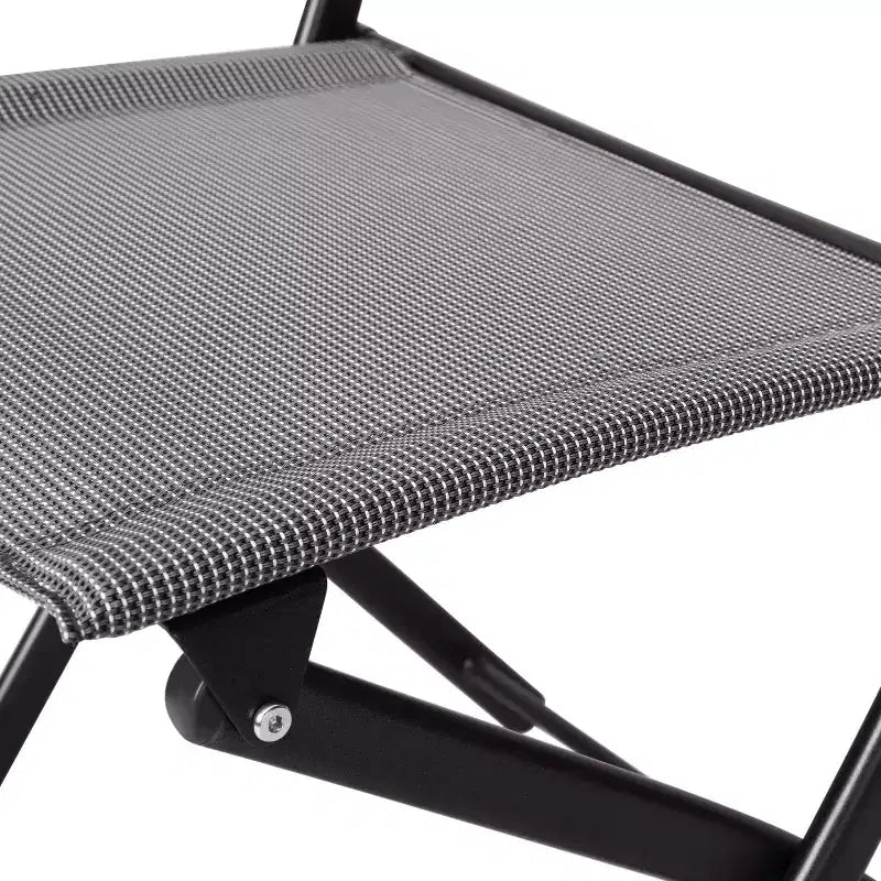Flash Furniture Brazos Lot de 2 chaises pliantes de qualité commerciale pour l'intérieur et l'extérieur avec dossiers et assises en matériau Flex Comfort et cadres en métal