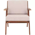 Dryad Chair W/ Cushions Indoor/Outdoor - PAT7324 - Natural/Light Grey - Safavieh