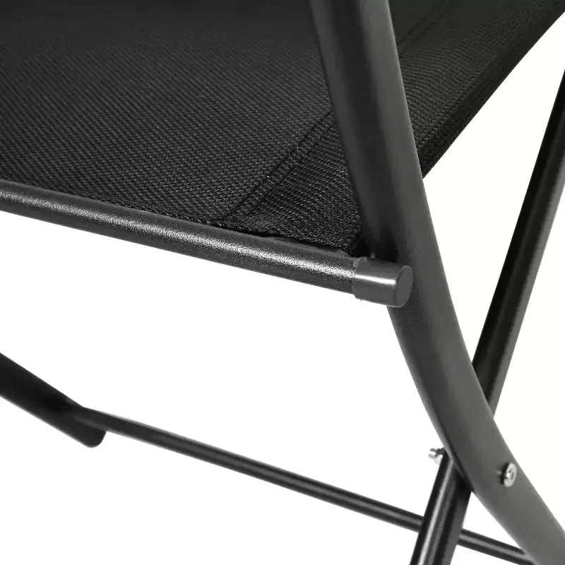 Lot de 4 chaises pliantes polyvalentes Merrick Lane Flex Comfort, pour l'intérieur et l'extérieur, avec structure en métal