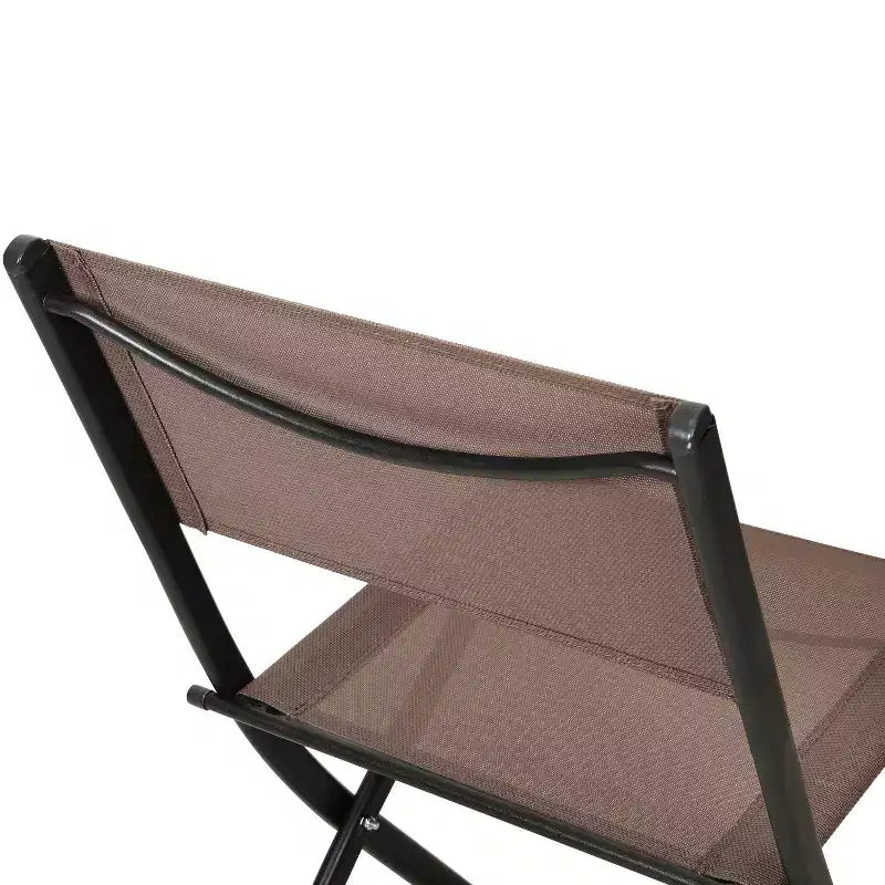 Lot de 4 chaises pliantes polyvalentes Merrick Lane Flex Comfort, pour l'intérieur et l'extérieur, avec structure en métal
