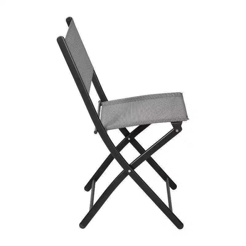 Lot de 4 chaises pliantes polyvalentes Merrick Lane Flex Comfort, pour l'intérieur et l'extérieur, avec structure en métal