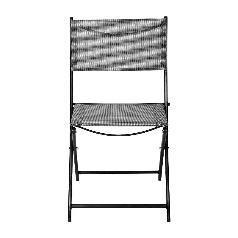Lot de 4 chaises pliantes polyvalentes Merrick Lane Flex Comfort, pour l'intérieur et l'extérieur, avec structure en métal