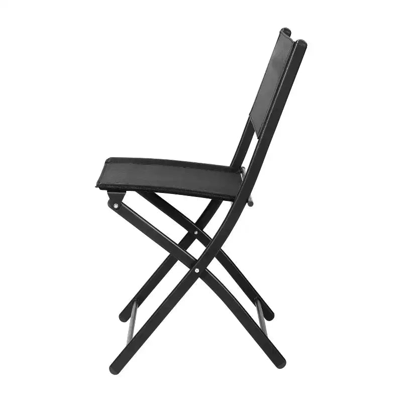 Lot de 4 chaises pliantes polyvalentes Merrick Lane Flex Comfort, pour l'intérieur et l'extérieur, avec structure en métal