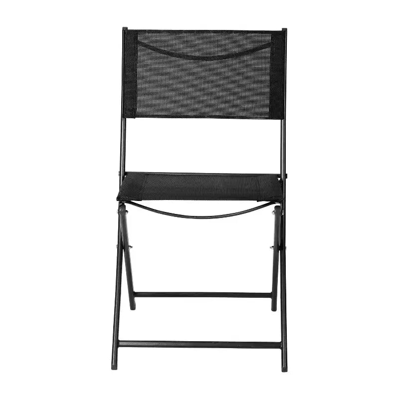 Lot de 4 chaises pliantes polyvalentes Merrick Lane Flex Comfort, pour l'intérieur et l'extérieur, avec structure en métal