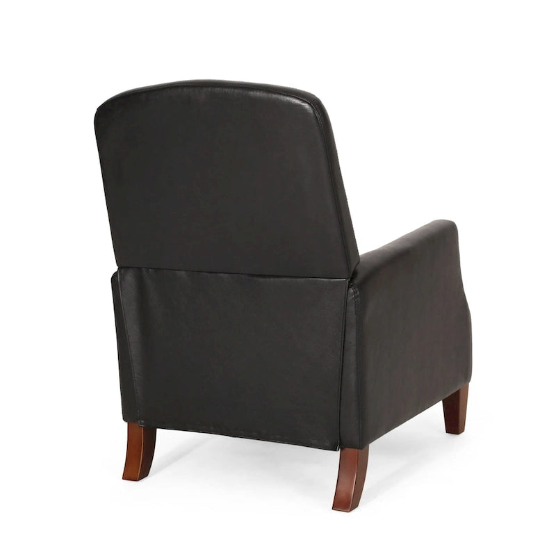 Fauteuil inclinable rembourré à dossier inclinable Cavanaugh avec garniture cloutée par Christopher Knight Home