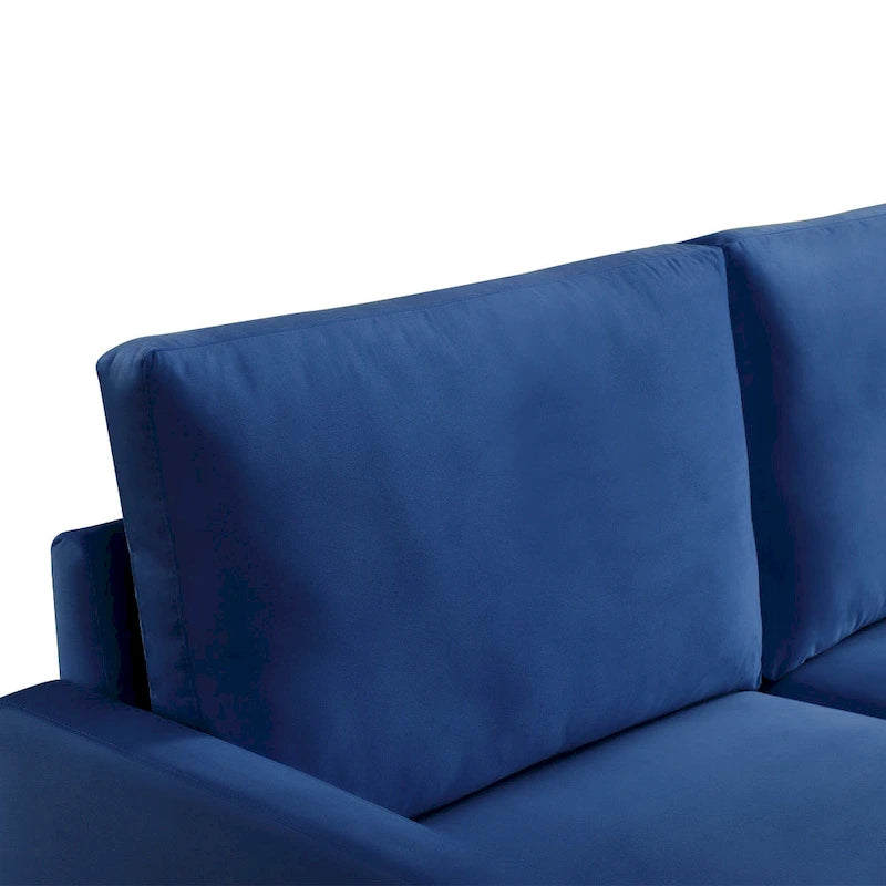 Canapé rembourré de 175 cm de large avec accoudoirs carrés OS Home and Office Furniture
