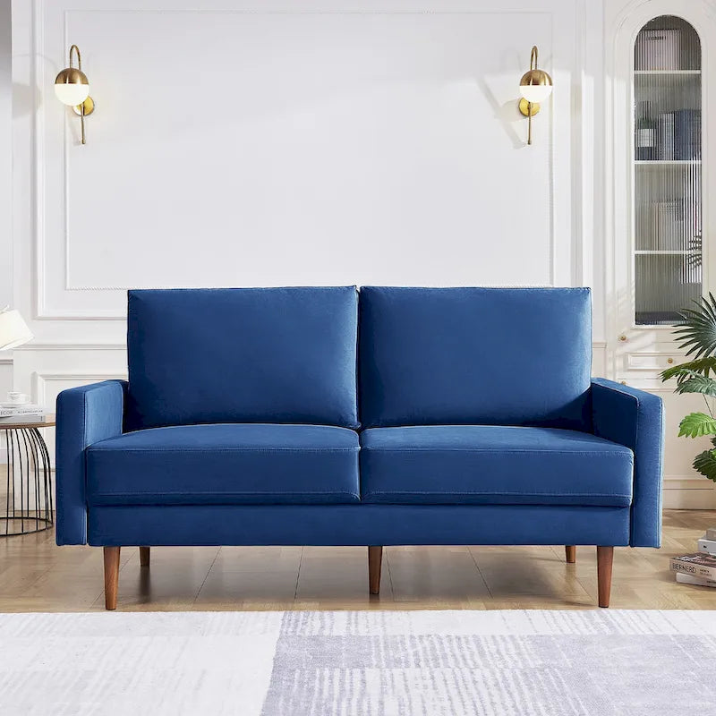 Canapé rembourré de 175 cm de large avec accoudoirs carrés OS Home and Office Furniture