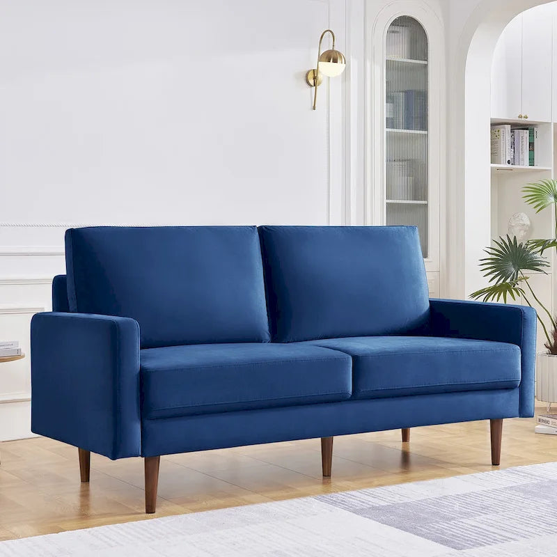 Canapé rembourré de 175 cm de large avec accoudoirs carrés OS Home and Office Furniture