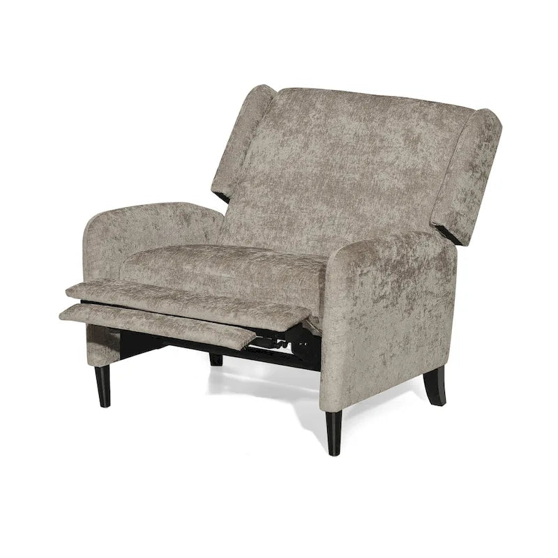 Fauteuil inclinable surdimensionné avec mécanisme de repoussage