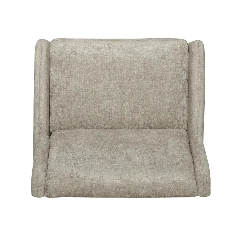 Fauteuil inclinable surdimensionné avec mécanisme de repoussage