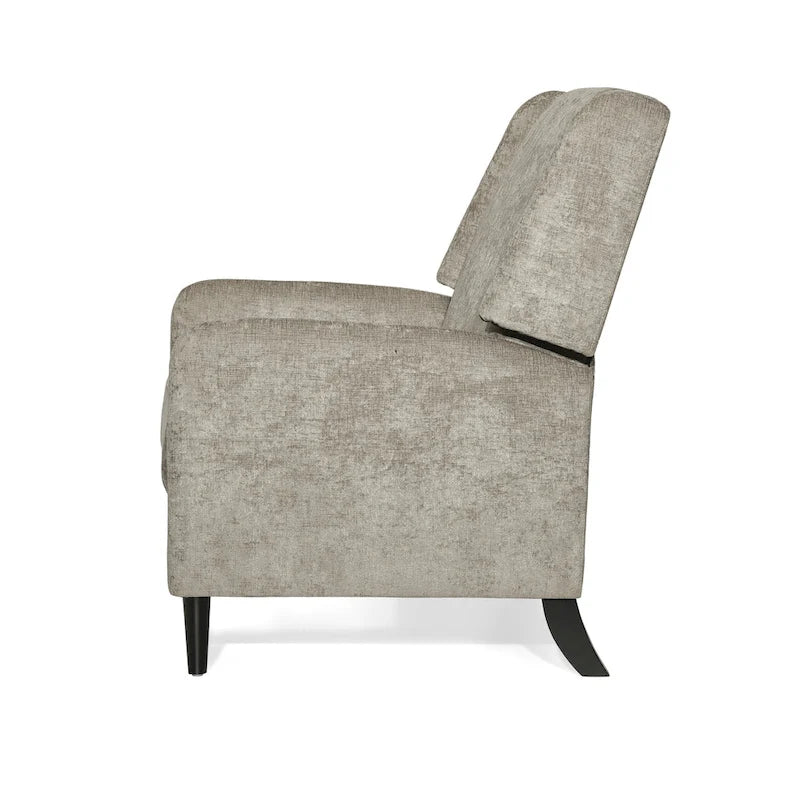 Fauteuil inclinable surdimensionné avec mécanisme de repoussage