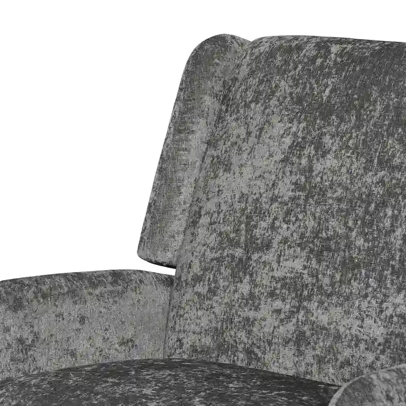 Fauteuil inclinable surdimensionné avec mécanisme de repoussage