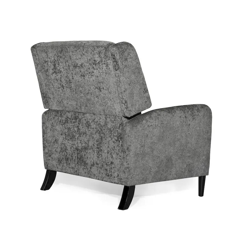 Fauteuil inclinable surdimensionné avec mécanisme de repoussage