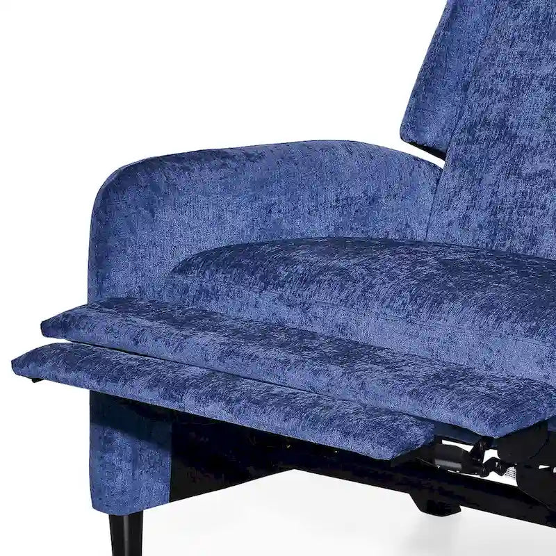 Fauteuil inclinable surdimensionné avec mécanisme de repoussage