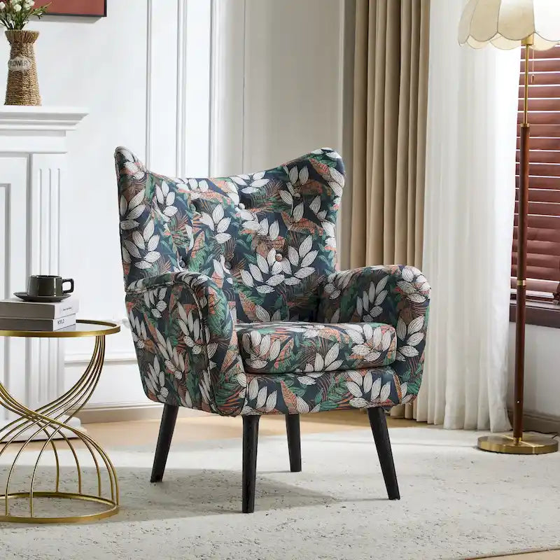 Fauteuil rembourré Alyssa Mid-century de Christopher Knight Home - 30.25P x 34.25L x 39.75H