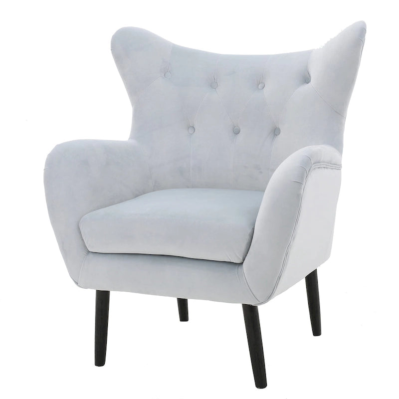 Fauteuil rembourré Alyssa Mid-century de Christopher Knight Home - 30.25P x 34.25L x 39.75H